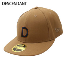 DESCENDANT 21AW LP 59FIFTY NEW ERA CAP BEIGE 212NEDS-HT02画像
