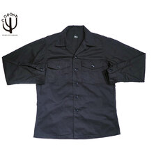 CORONA CS007-21-01 COTTON HBT STANDARD UTILITY SHIRT navy画像
