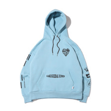 学芸大青春 &times; FILA &times; atmos pink HOODIE BLUE 21AW-FLTP02-BLU画像