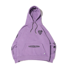 学芸大青春 &times; FILA &times; atmos pink HOODIE PURPLE 21AW-FLTP02-PPL画像