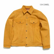 SUGAR CANE COW SPLIT LEATHER BLOUSE THINSULATE FILLED SC80602画像