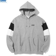 RADIALL FLAGS BOWL - HOODIE SWEATSHIRT L/S (HEATHER GRAY)画像