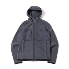 SALOMON SNOWSHELTER TED HOODIE ebony LC1365200画像