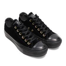 CONVERSE ALL STAR PLTS VELVET MN OX BLACK 31305401画像