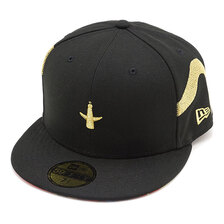 NEW ERA Taro Okamoto 59FIFTY BLACK 12860671画像