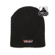 X-LARGE MOUNTAIN LOGO BEANIE BLACK 101214051009画像
