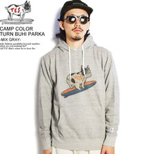 The Endless Summer TES CAMP COLOR TURN BUHI PARKA -MIX GRAY- FH-1774320画像