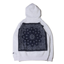 atmos AM BANDANA HOODIE GRAY MAT21-A048画像
