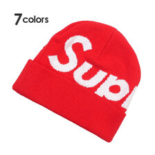 Supreme 21FW Big Logo Beanie画像