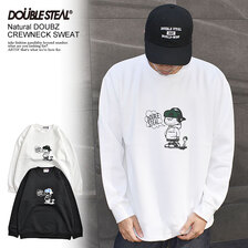 DOUBLE STEAL Natural DOUBZ CREWNECK SWEAT 914-14062画像