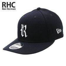 RHC Ron Herman × NEW ERA 9FIFTY R CAP NAVYxWHITE画像