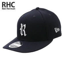 RHC Ron Herman &times; NEW ERA 9FIFTY R CAP NAVYxWHITE画像