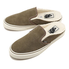 VANS CLASSIC SLIP-ON MULE WALNUT/MARSHMALLOW VN0A4P3U8O8画像