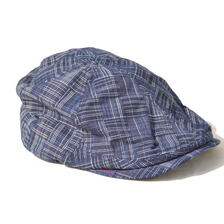 SAMURAI JEANS SJ301HN21-IK 市松柄絣ハンチング画像