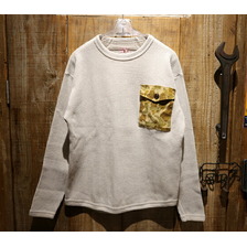 Cushman BIG WAFFLE POCKET L/S TEE 26342画像