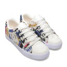 DC SHOES Ws CHELSEA WHITE/MULTI DW216011-HMT画像