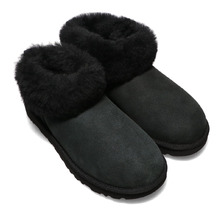 UGG Classic Ultra Mini Fluff BLACK 1122390-BLK画像