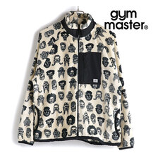 gym master メンズ ハッピーペイントボアスタンドジャケット G721668画像