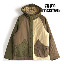 gym master メンズ ドロップポケットナイロンマンパー G757622画像