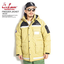 COOKMAN FREEZER JACKET -BEIGE- 231-13413画像