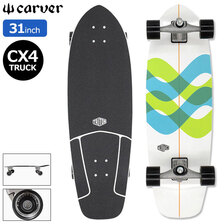 Carver Skateboards Triton Signal 31in &times; 9.75in CX4 Surfskate Complete T1012511114画像