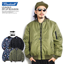 RADIALL LO-N-SLO - ZIP UP BLOUSON RAD-21AW-JK011画像