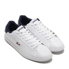 LACOSTE GRADUATE TRI 1 WHITE/NAVY/RED SMA0027-407画像