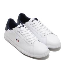 LACOSTE GRADUATE TRI 1 WHITE/NAVY/RED SFA0050-407画像
