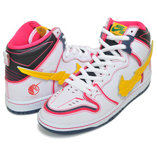 NIKE SB DUNK HI PRO QS GUNDAM UNICORN white/amarillo DH7717-100画像