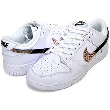 NIKE WMNS DUNK LOW SE white/multi-color-white DD7099-100画像