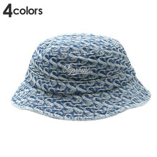 Supreme 21FW Monogram Denim Crusher画像