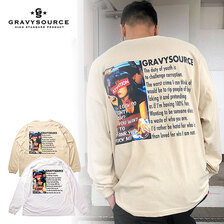 GRAVYSOURCE PULP L/S TEE GS22-HCS01画像