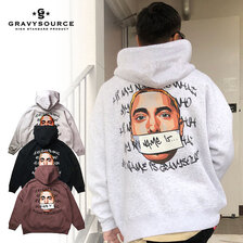 GRAVYSOURCE MY NAME HOODY GS22-HSW04画像