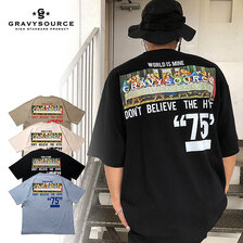 GRAVYSOURCE LAST SUPPER TEE GS22-HTE03画像