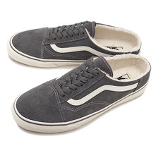 VANS COZY OLD SKOOL MULE PEWTER/MARSHMALLOW VN0A4P3Y97X画像