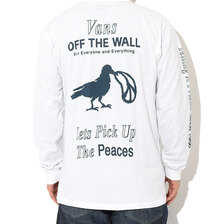 VANS Pick Up The Pieces L/S Tee VN0A5FQLWHT画像