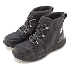 SOREL EXPLORER II CARNIVAL SPORT WP BLACK/BLACK NL4450-010画像