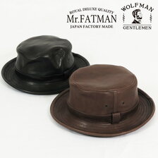 Mr.FATMAN Wolfman Leather Barber Hat 5213024画像
