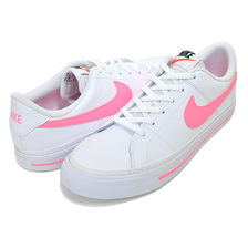 NIKE COURT LEGACY (GS) white/sunset pulse DA5380-103画像