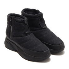 DESCENTE ACTIVE WINTER BOOTS SHORT BLACK/GRAY DM1SJD20BG画像