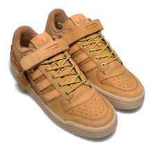 adidas FORUM LOW atmos WHEAT MESA/MESA/GUM GX3953画像