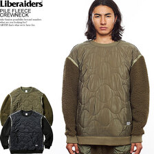 Liberaiders PILE FLEECE CREWNECK 723022103画像
