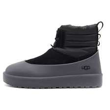 UGG M CLASSIC MINI LACE-UP WEATHER BLK 1120849BLK画像