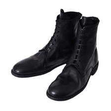 GUIDI LACEUP BOOT NOIR 995画像