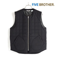 FIVE BROTHER QUILT WORK VEST 152139画像