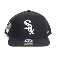 '47 Brand White Sox Sure Shot '47 CAPTAIN Black SRS06WBP画像