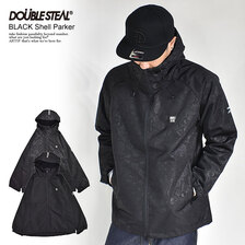 DOUBLE STEAL BLACK Shell Parker 914-62053画像
