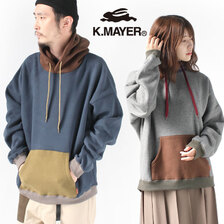 KRIFF MAYER マルチカラー裏毛パーカー 2126611画像