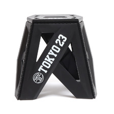 TOKYO 23 FORDABLE CHAIR LEARGE BLACK T23-21-008画像