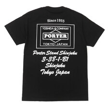PORTER &times; min-nano ADDRESS Tee画像